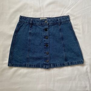 Forever 21 Jean Skirt